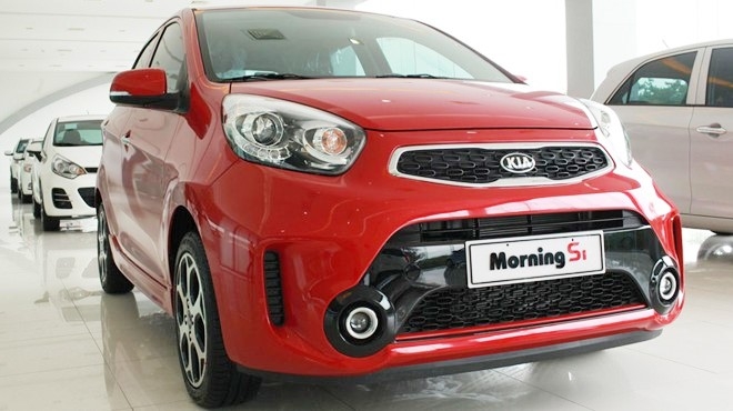 Kia Morning - dòng xe nhỏ khá hút khách ở Việt Nam.