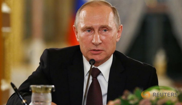  Tổng thống Nga Vladimir Putin. (Ảnh: Reuters) 