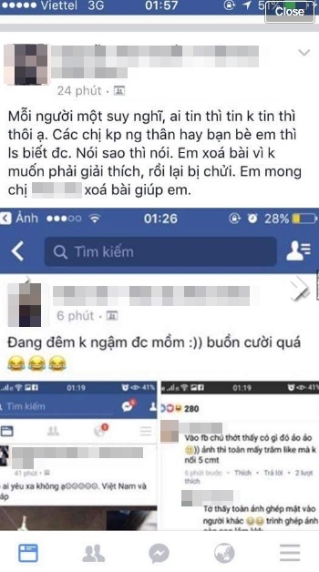 Photoshop kém mà còn thích lừa tình, cô gái bị cư dân mạng bóc mẽ không thương tiếc - Ảnh 2. Photoshop kém mà còn thích lừa tình, cô gái bị cư dân mạng bóc mẽ không thương tiếc - Ảnh 2.
