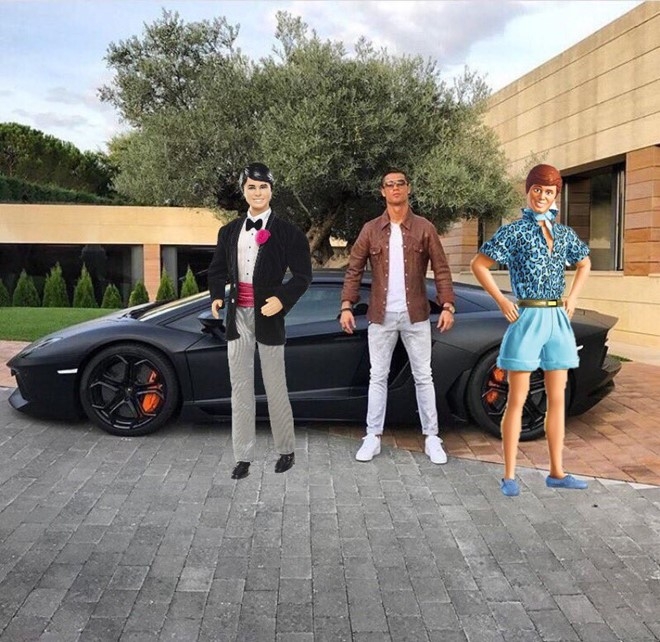 Ronaldo hoa nguoi doi, sieu xayda va tho sua xe hinh anh 6