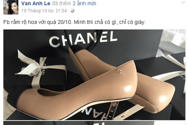  Lê Vân Anh khoe quà sang chảnh... 