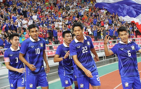  Thái Lan sử dụng đội hình khá mạnh dự AFF Cup 2016 