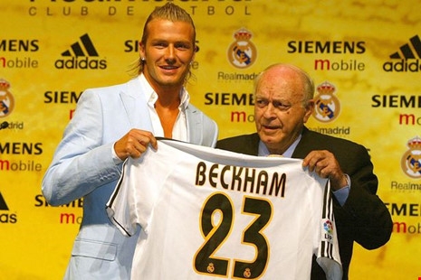 Beckham phủ nhận liên hệ với Real Madrid - ảnh 1
