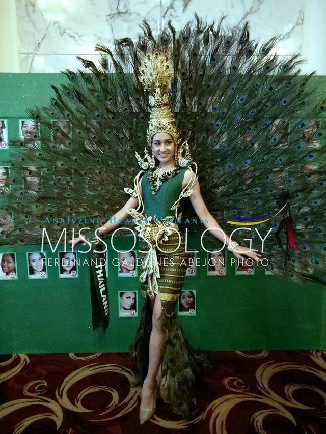  Hoa hậu Thái Lan - thí sinh có bộ trang phục dân tộc đẹp nhất khu vực châu Á và Châu Đại Dương 