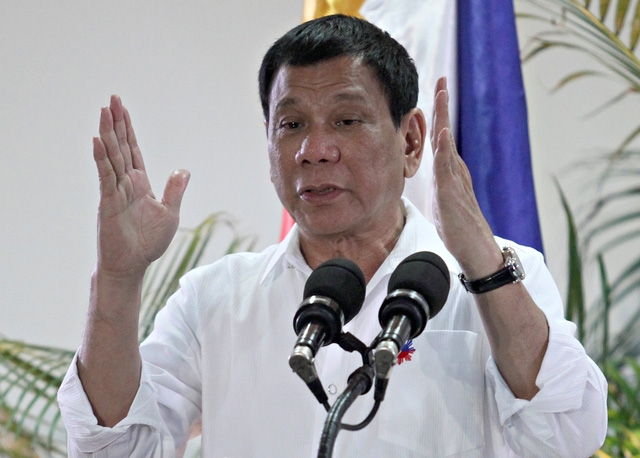 Tổng thống Rodrigo Duterte (Ảnh: Reuters)