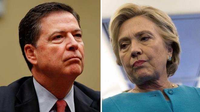 Bi FBI tai dieu tra, Clinton hung don nang truoc them bau cu hinh anh 1