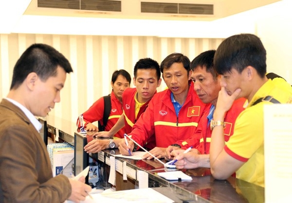 Thay tro Huu Thang thoai mai khi don lanh o Ha Noi hinh anh 5