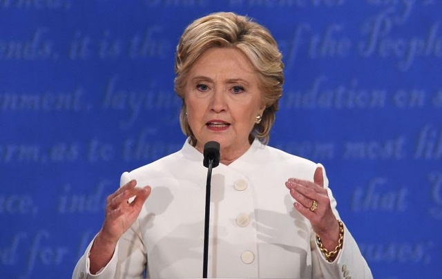  Bà Hillary Clinton. (Ảnh: AFP) 