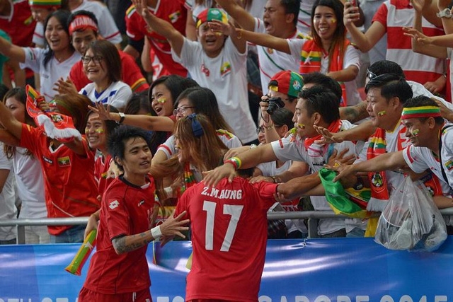 Myanmar lại là đội bóng khá trẻ trung