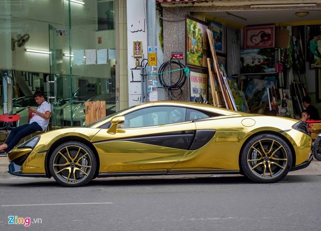 McLaren cu cua Cuong Do La ma vang phong cach A Rap hinh anh 2