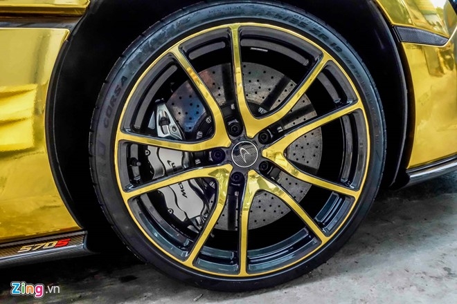 McLaren cu cua Cuong Do La ma vang phong cach A Rap hinh anh 7