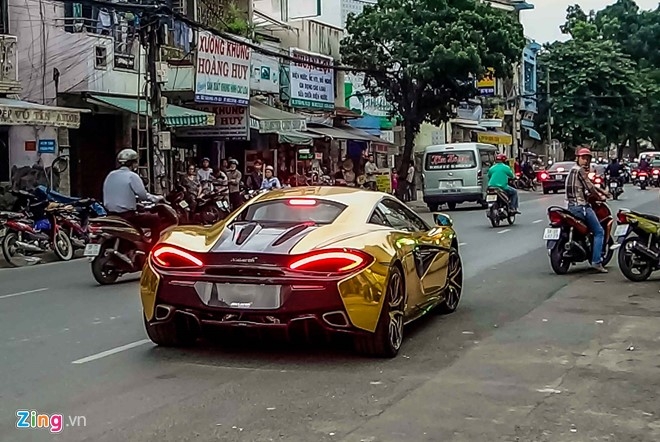 McLaren cu cua Cuong Do La ma vang phong cach A Rap hinh anh 8