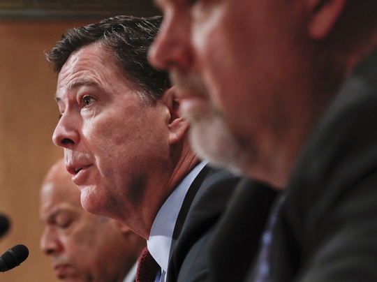  Giám đốc FBI James Comey Ảnh: AP 