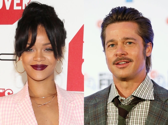 Rộ tin Rihanna theo đuổi Brad Pitt, khiến Angelina Jolie nổi cơn ghen - Ảnh 1.