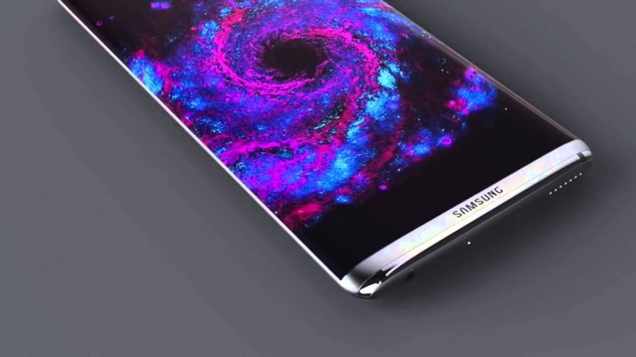 Bản dựng chiếc Galaxy S8 với thiết kế không viền màn hình. Ảnh: Phonearena.