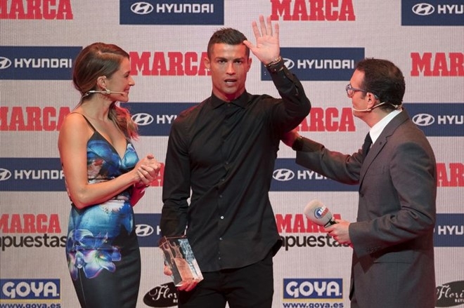 Ronaldo gianh danh hieu cau thu hay nhat La Liga hinh anh 1