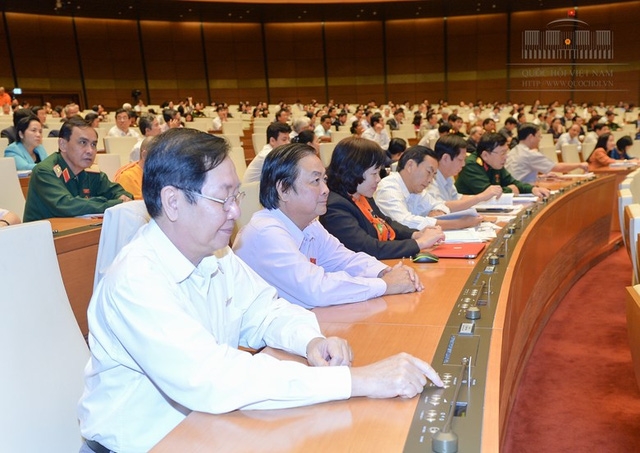 Quang cảnh hội trường Quốc hội (ảnh: Quochoi.vn)