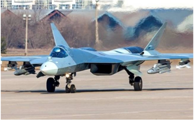 Máy bay tàng hình PAK FA T-50 lộ...thiết bị khủng