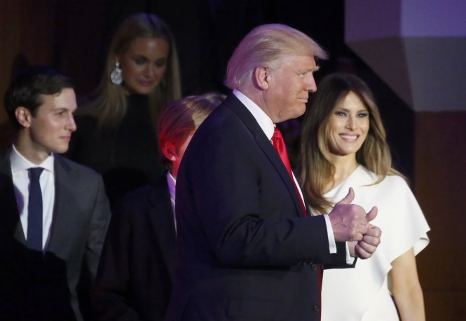 Ông Trump tuyên bố 'sẽ là Tổng thống của mọi người dân Mỹ' 