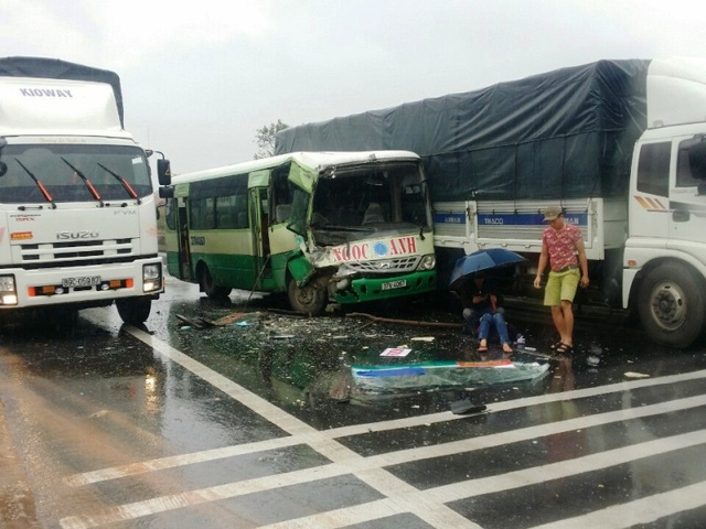 Hiện trường vụ tai nạn