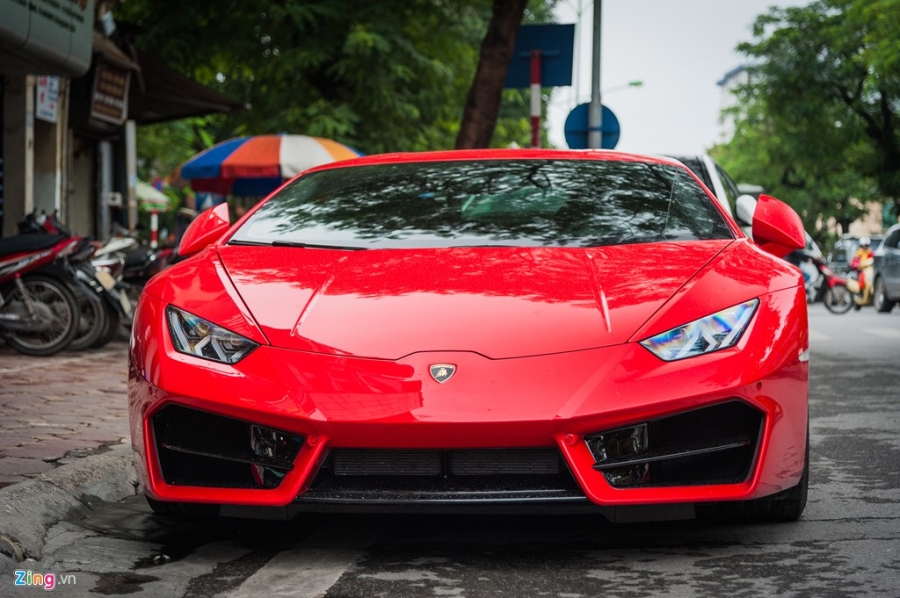 Sieu xe Lamborghini 20 ty dau tien tai Viet Nam xuong pho hinh anh 6
