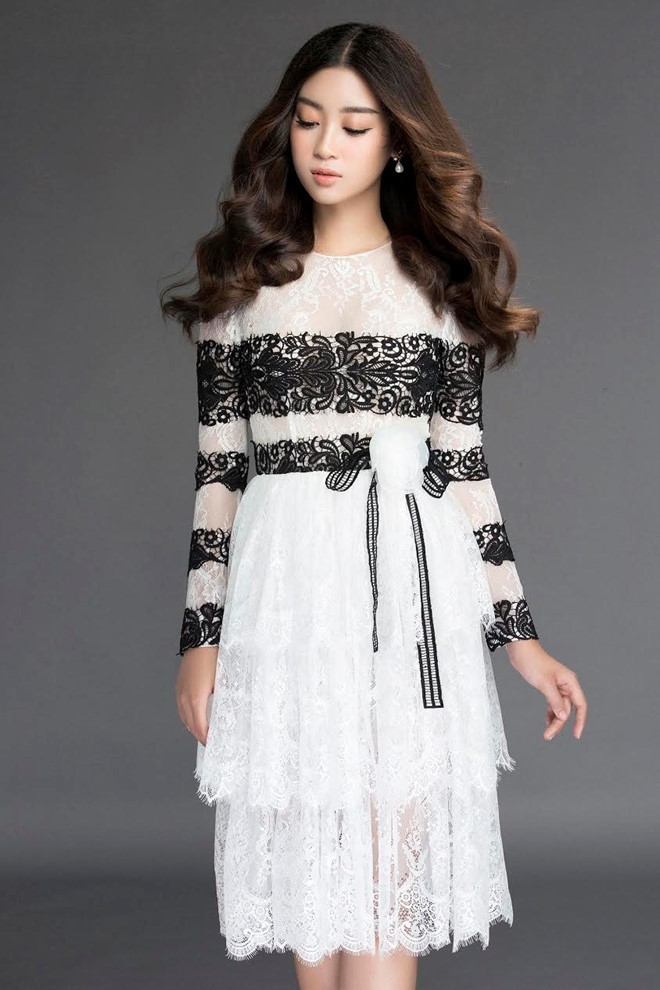 Hoa hau Do My Linh dep hon sau vai thang dang quang hinh anh 3