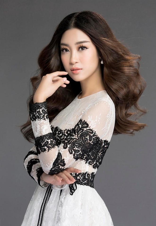 Hoa hau Do My Linh dep hon sau vai thang dang quang hinh anh 4