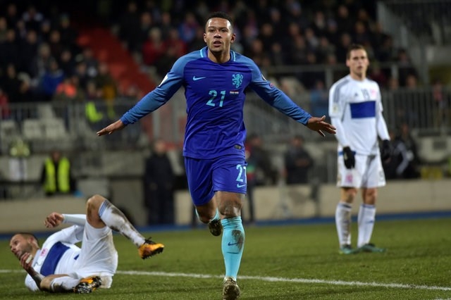Depay tỏa sáng ở tuyển quốc gia /// Reuters