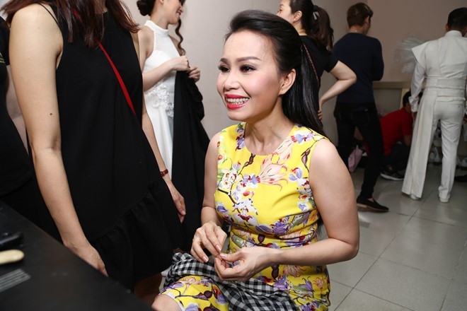 Noo Phuoc Thinh ga lang khi gap hoa hau Do My Linh hinh anh 7