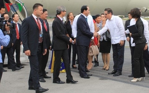 Chu tich nuoc Tran Dai Quang hoi kien Lanh tu Fidel Castro hinh anh 2