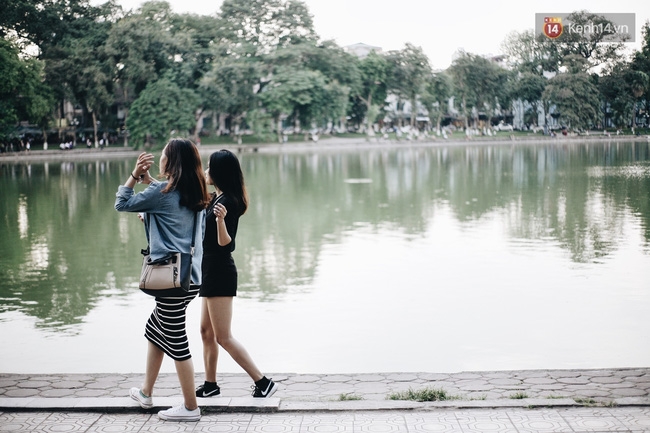 Đây chính là mùa đông 2016 ở Hà Nội: Trời nóng như đổ lửa, nhiệt độ lên tới 31 độ C - Ảnh 3.
