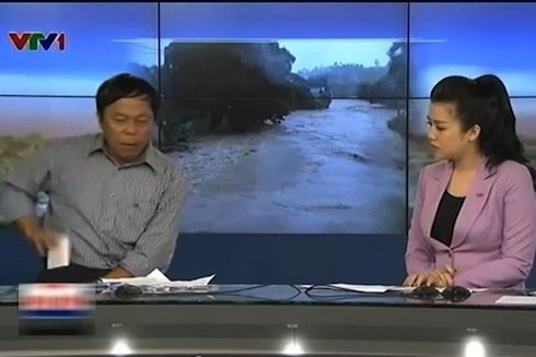 Những sự cố không ngờ trên sóng trực tiếp của MC Hoài Anh, Tú Anh