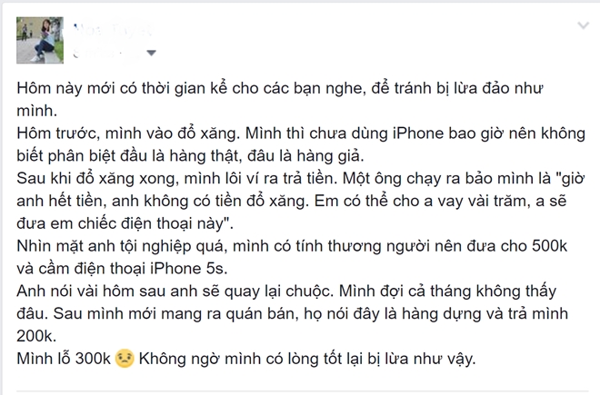 Xe om, ban ve so lua ban iPhone nhat duoc gia sieu re hinh anh 2