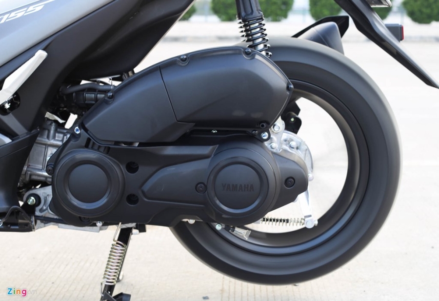 Chi tiết Yamaha NVX: Kích thước lớn, dáng thể thao hình ảnh 6 Chi tiet Yamaha NVX: Kich thuoc lon, dang the thao hinh anh 6