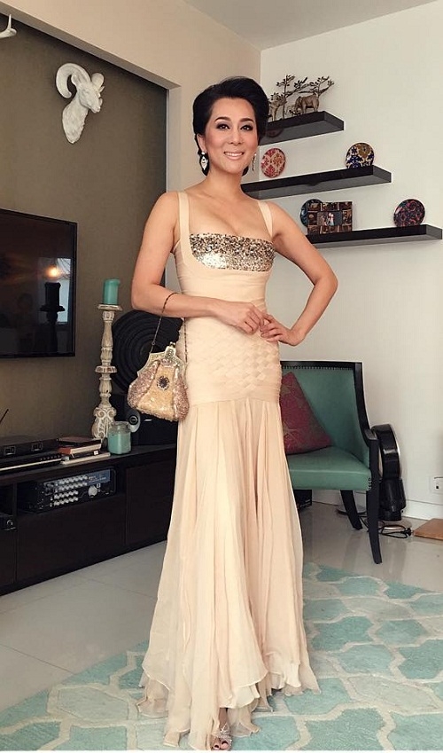 mc ky duyen khoe sac ben ca si dan nguyen khien fan nu ghen ti hinh anh 10