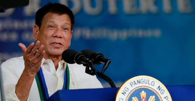 Tổng thống Philippines Rodrigo Duterte (Ảnh: EPA)