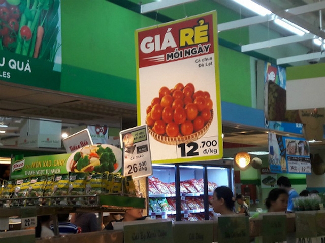 Cà chua đang là mặt hàng sốt nhất dù giá cao ngất ngưỡng