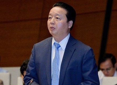  Bộ trưởng Tài nguyên và Môi trường Trần Hồng Hà - Ảnh: quochoi.vn 