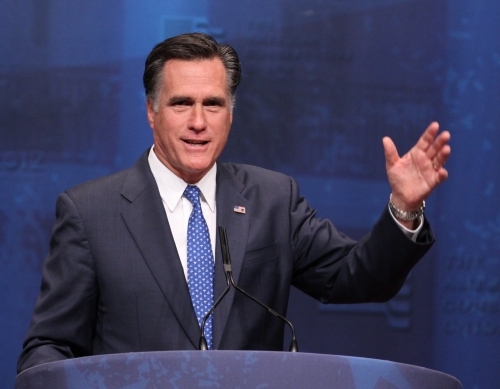 Ông Mitt Romney, cựu thống đốc bang Massachusetts, ứng viên tổng thống đảng Cộng hoà năm 2012
