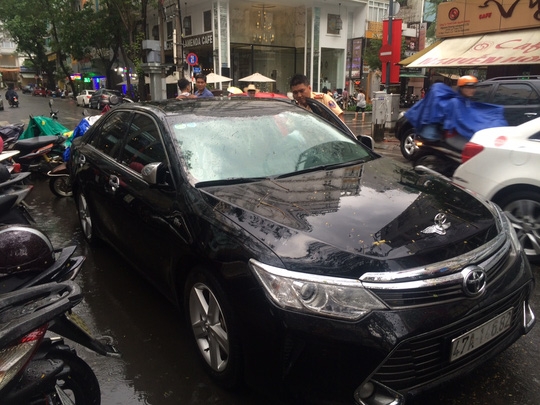  Chiếc xe Camry bị tạm giữ và đang làm thủ tục trả lại chủ sở hữu. 