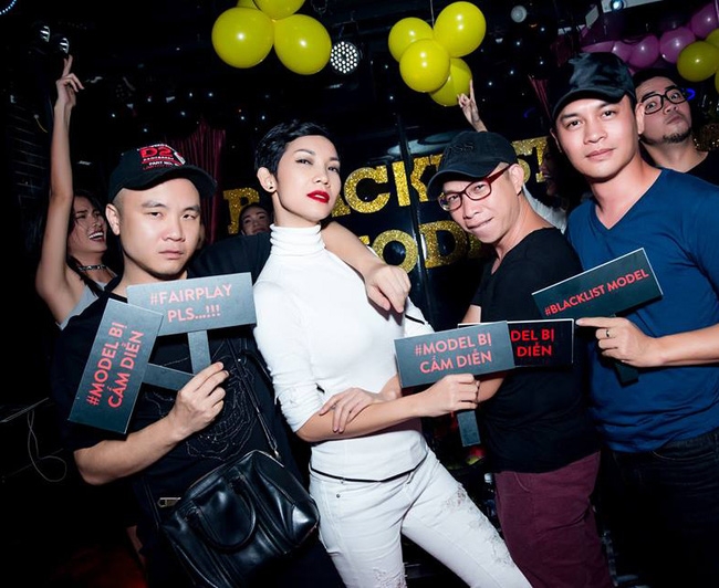 Dàn mẫu blacklist và cựu giám khảo Next Top mở đại hội ăn chơi nhảy múa, chặt chém lại vụ bị cấm diễn - Ảnh 3.