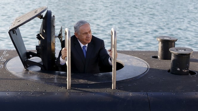 Thủ tướng Benjamin Netanyahu khẳng định tầm quan trọng của việc mua tàu ngầm đối với an ninh đất nước /// Reuters