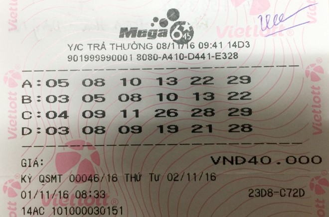 Nhung nguoi trung doc dac hang chuc ty mua bao nhieu ve so? hinh anh 1