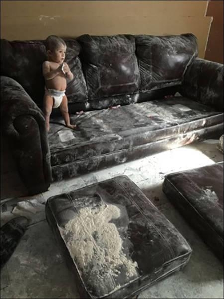 Hài hước chùm ảnh 'Đừng để con một mình'