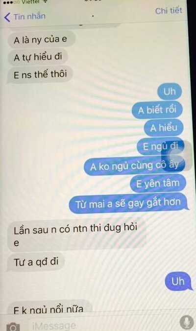 Chuyện gì thế này: Chồng ngủ với vợ cũng phải nhắn tin xin phép, dỗ dành bồ?