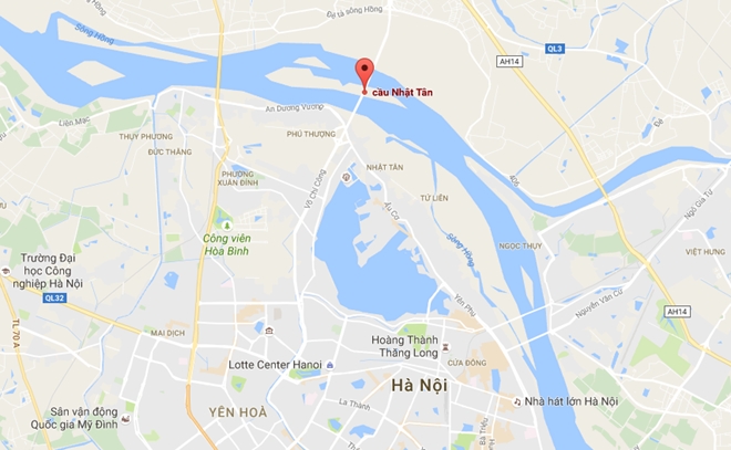 Tai nan lien hoan tren cau Nhat Tan, 6 oto hu hong hinh anh 2