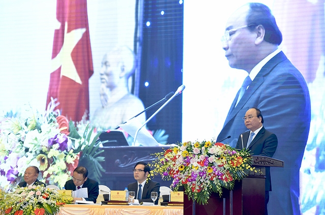Thủ tướng phát biểu tại Đại hội (Ảnh: VPCP)