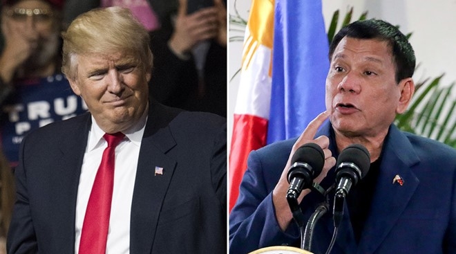 Trump ung ho cuoc chien chong ma tuy cua Duterte hinh anh 1