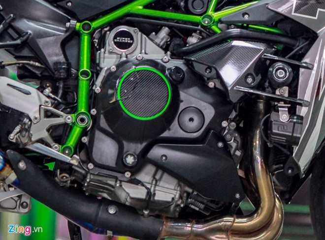 Kawasaki H2 do cong suat manh nhat Viet Nam len 231 ma luc hinh anh 2