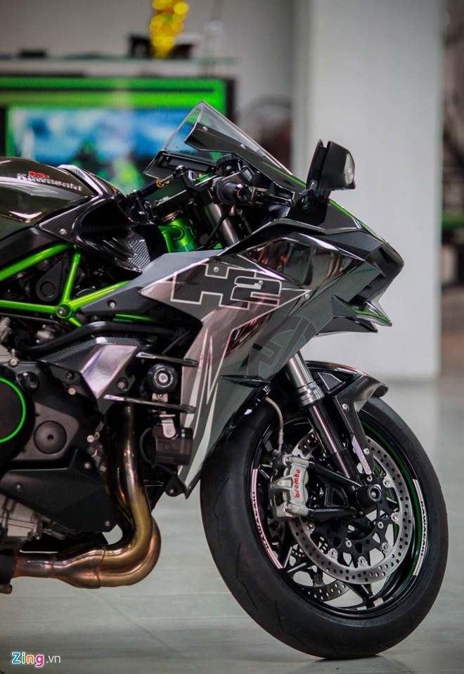 Kawasaki H2 do cong suat manh nhat Viet Nam len 231 ma luc hinh anh 9